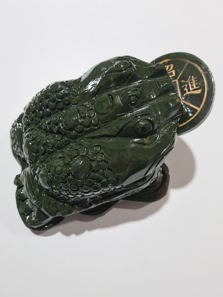 Large Serpentine Chinese Money Frogs