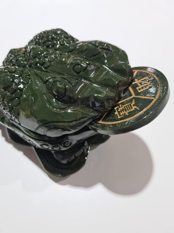Large Serpentine Chinese Money Frogs