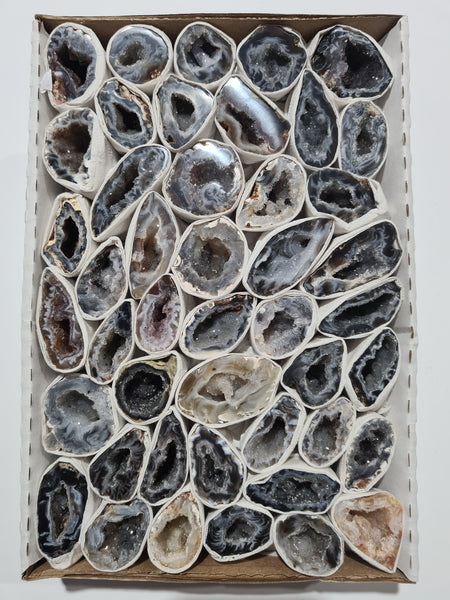 Natural Agate Geode Tray