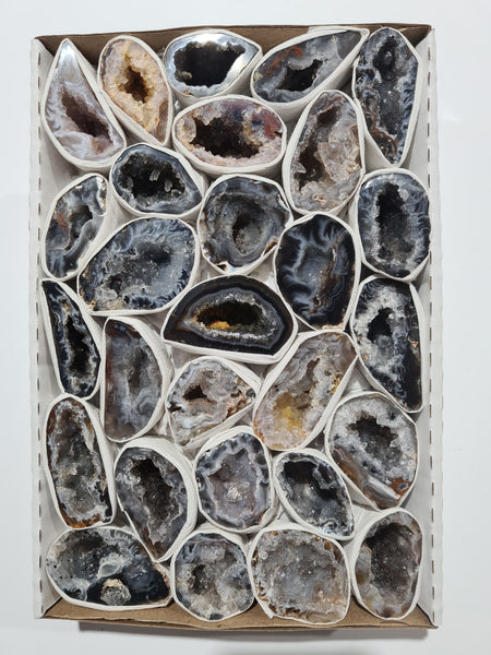 Natural Agate Geode Tray