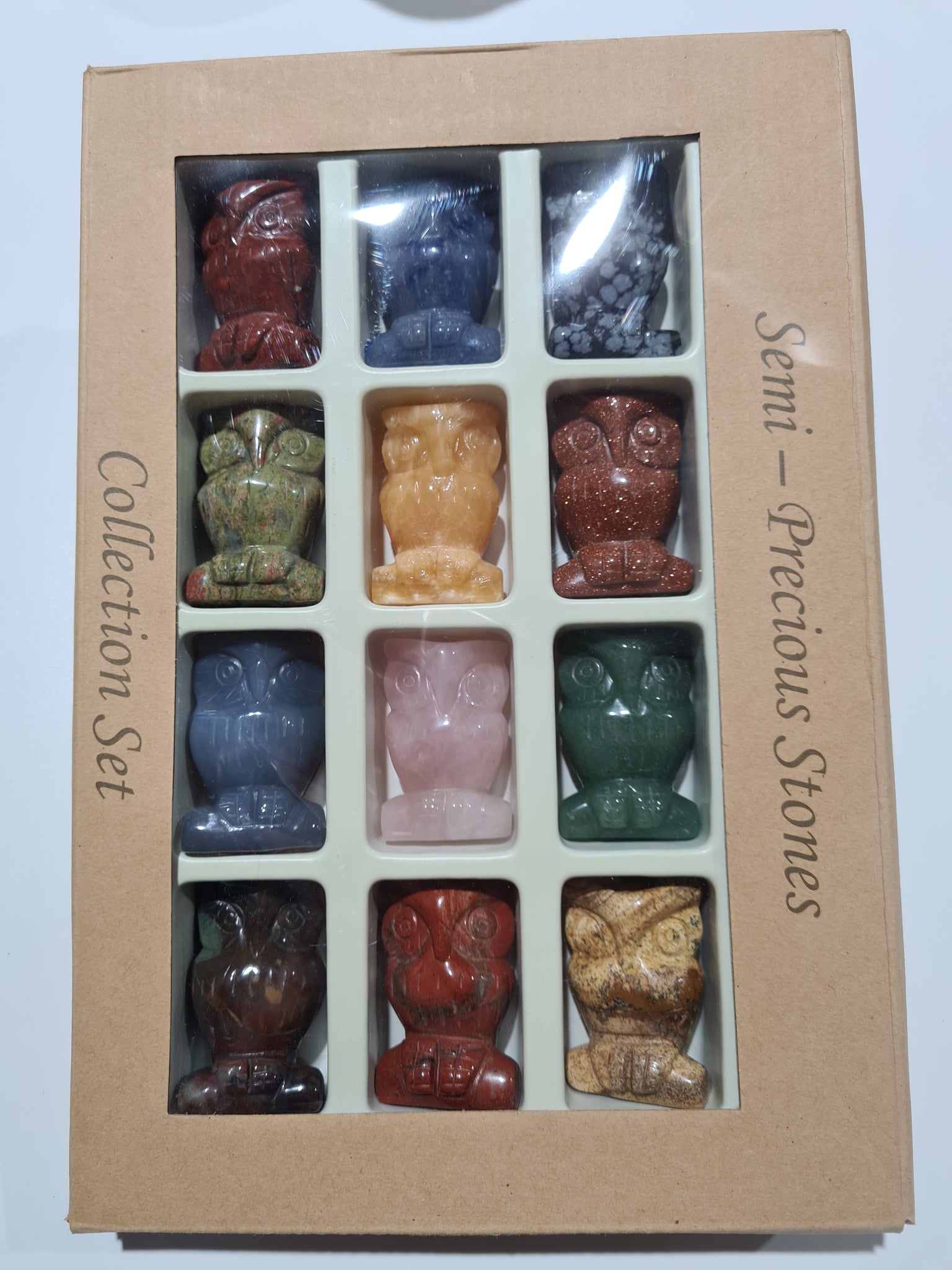 Owl Carvings Box