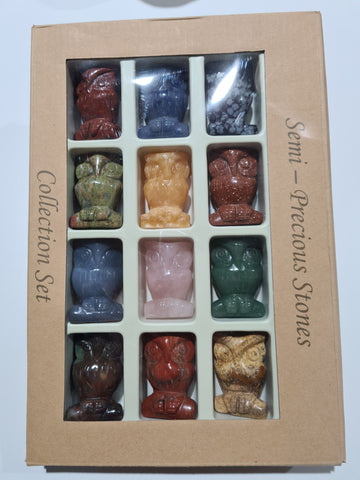 Owl Carvings Box