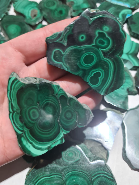 Malachite Slices