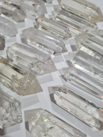 Clear Quartz Double Terminated Points