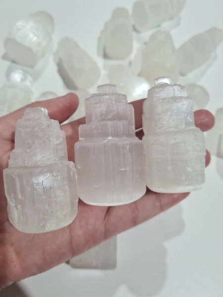 Selenite Castles 5cm