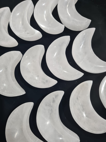 Moon Selenite Bowls