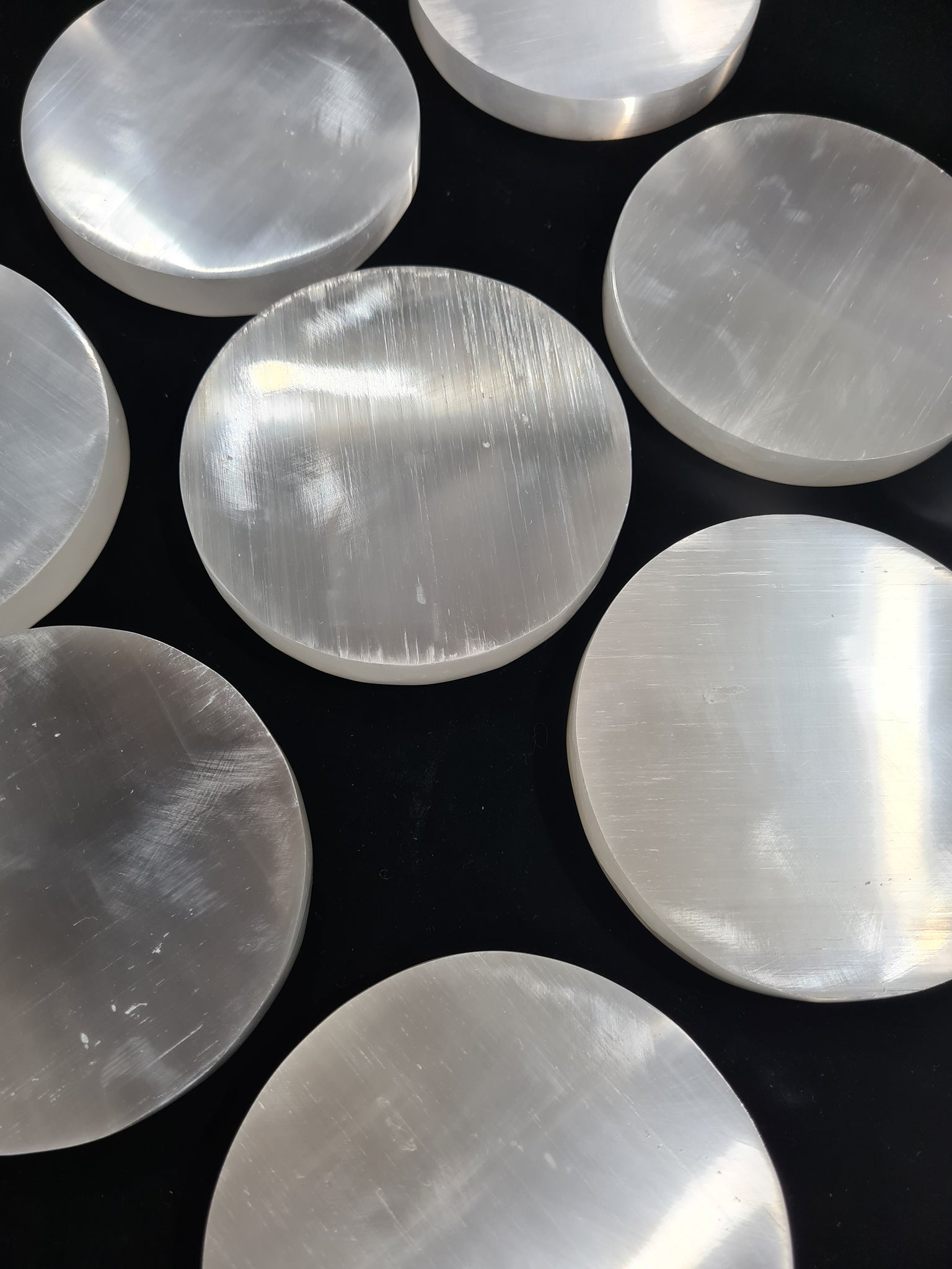 Selenite Discs 10cm