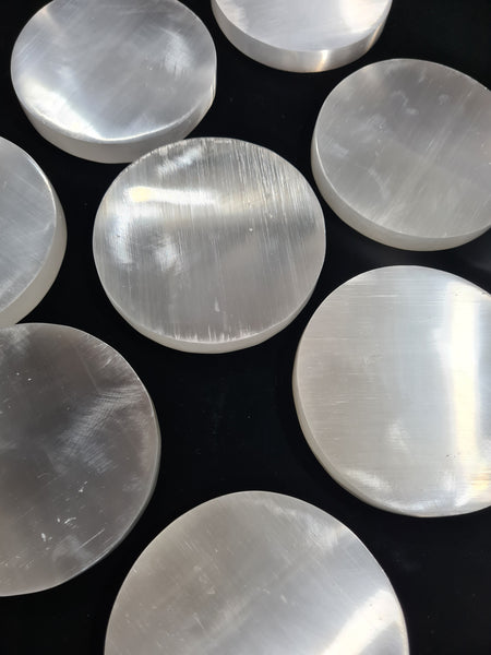 Selenite Discs 10cm