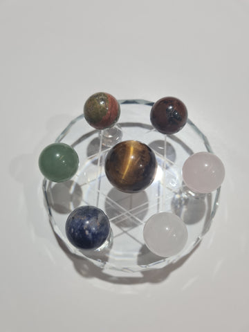 Chakra Sphere Grid 10cm