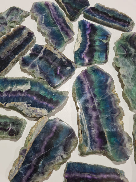 Rainbow Fluorite Slabs