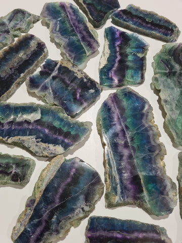 Rainbow Fluorite Slabs