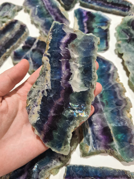 Rainbow Fluorite Slabs