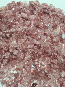 Strawberry Quartz Chips