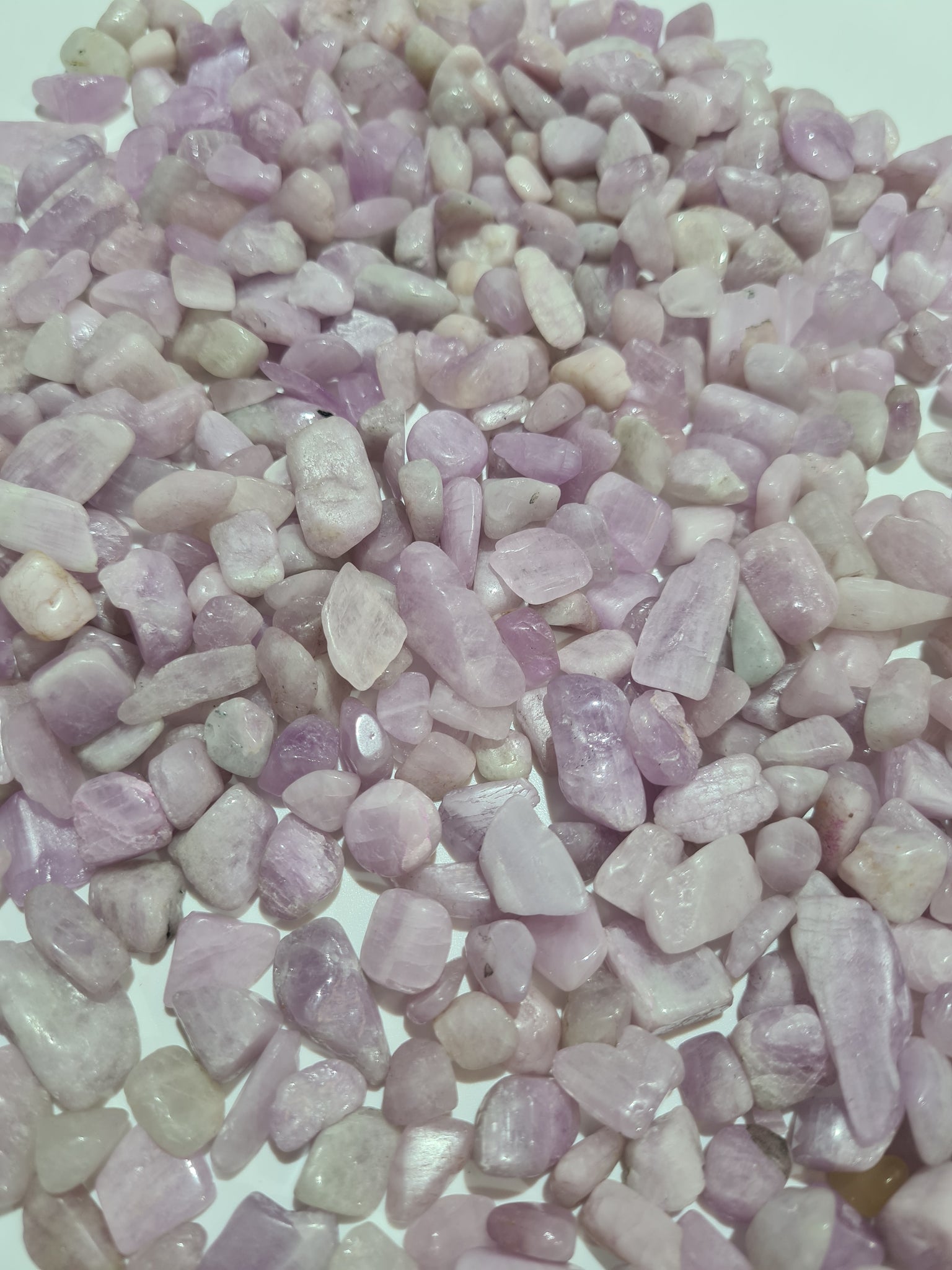 Kunzite Tumbled Stones 100G