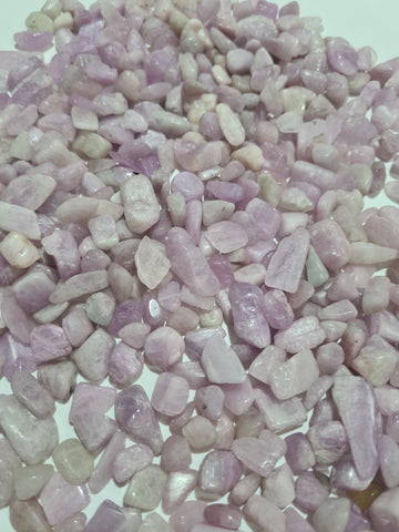Kunzite Tumbled Stones 100G