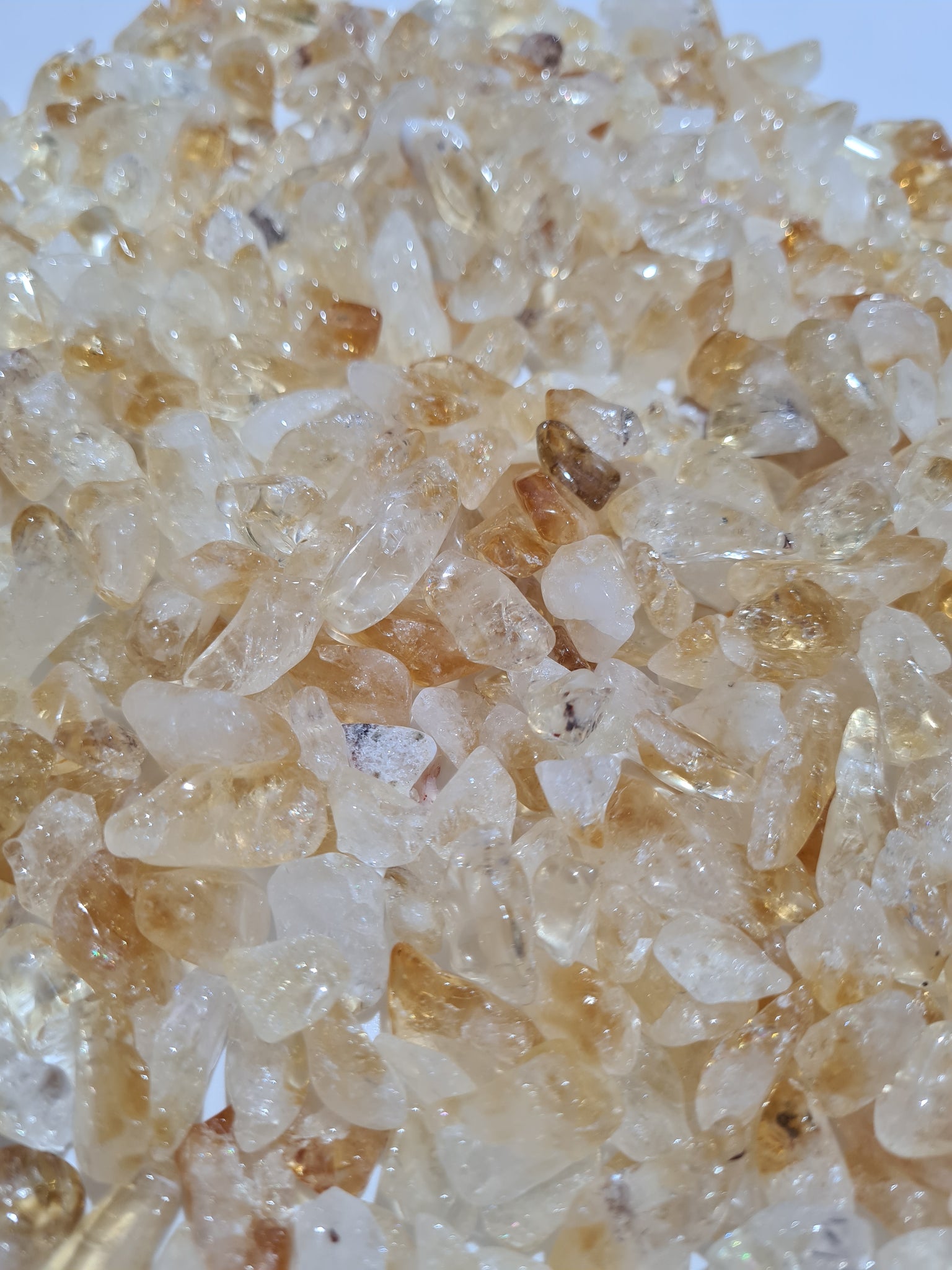 Citrine (Heated Amethyst) Chips