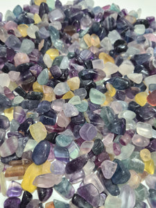 Rainbow Fluorite Chips