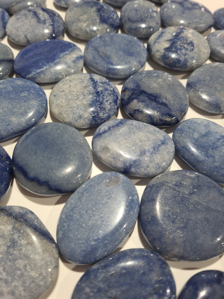 Blue Quartz Flatstones