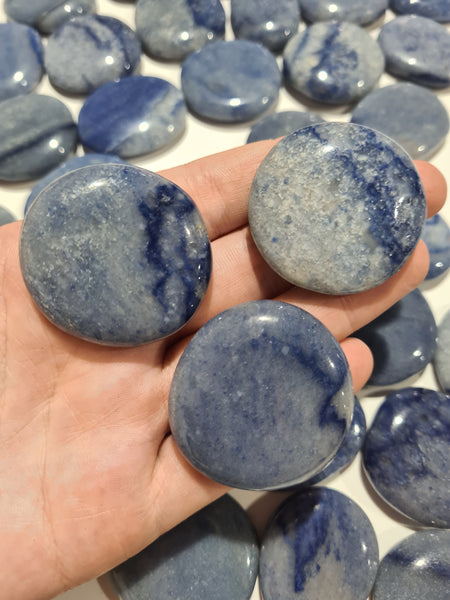 Blue Quartz Flatstones