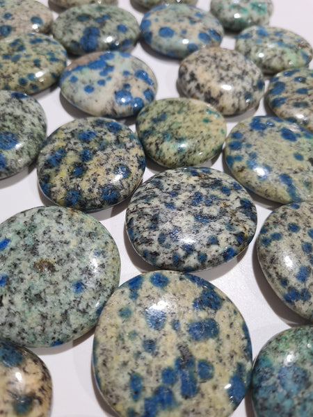 K2 Stone (Azurite in Granite) Flatstones