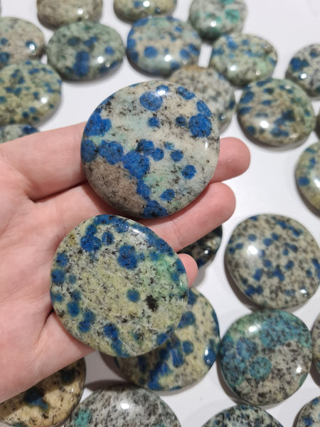 K2 Stone (Azurite in Granite) Flatstones