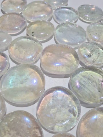 Opal Aura Quartz Flatstones