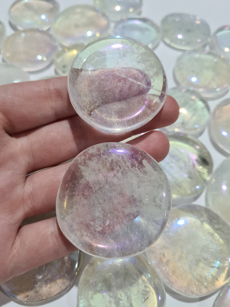 Opal Aura Quartz Flatstones