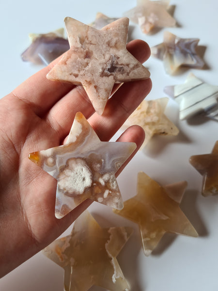 Flower Agate Stars