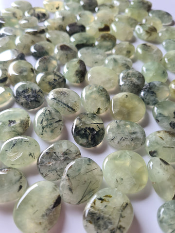Prehnite w Epidote Mini Flatstones