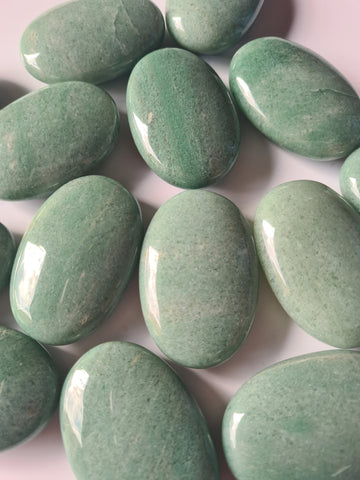 Aventurine Palm Stones