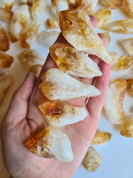 Citrine Points (HTA, Brazil) 1KG