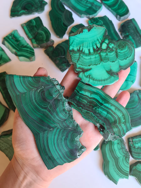 Malachite Slices