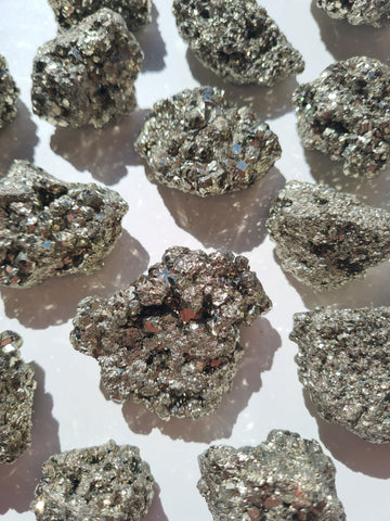 Pyrite Clusters