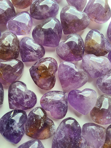 Ametrine Hearts