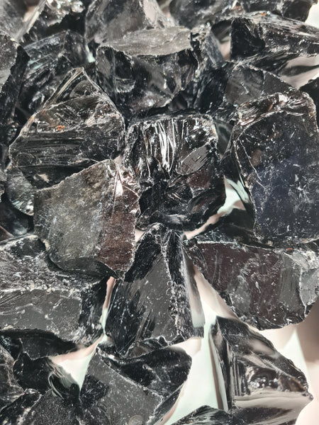 Black Obsidian Rough