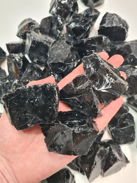 Black Obsidian Rough