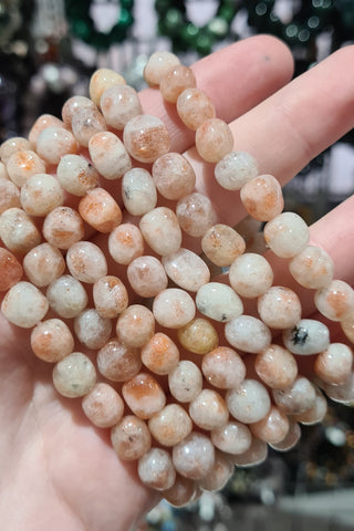 Sunstone Small Tumbled Bracelets