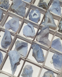 Blue Chalcedony Geodes