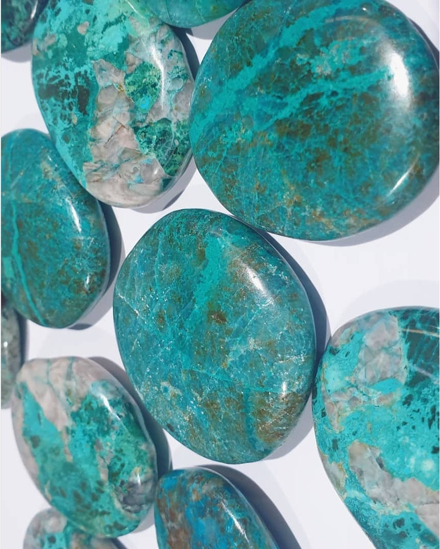 Chrysocolla Flatstones
