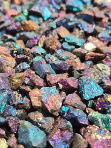 Peacock Ore Rough Chips
