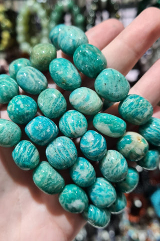 Amazonite (Russian) Tumble Bracelets