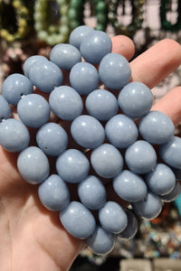 Angelite Tumbled Bracelets