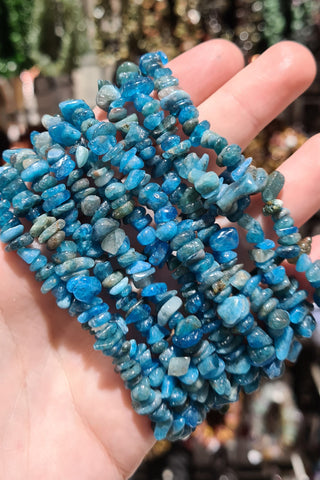 Apatite Chip Bracelets