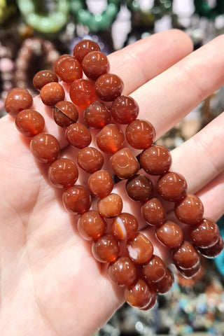 Carnelian Small Tumbled Bracelets