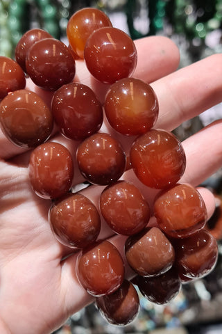 Carnelian Tumbled Bracelets