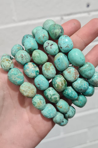 Chrysocolla (African) Tumbled Bracelets