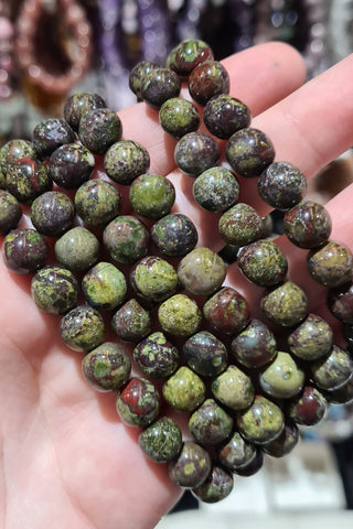 Dragons Blood Jasper Small Tumbled Bracelets