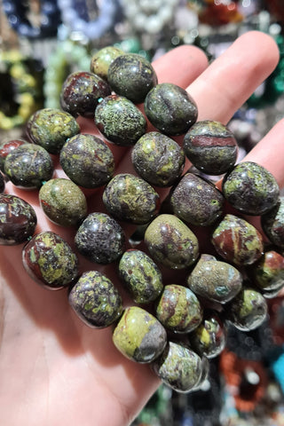 Dragons Blood Jasper Tumbled Bracelets