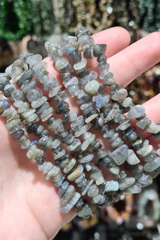 Labradorite Chip Bracelets