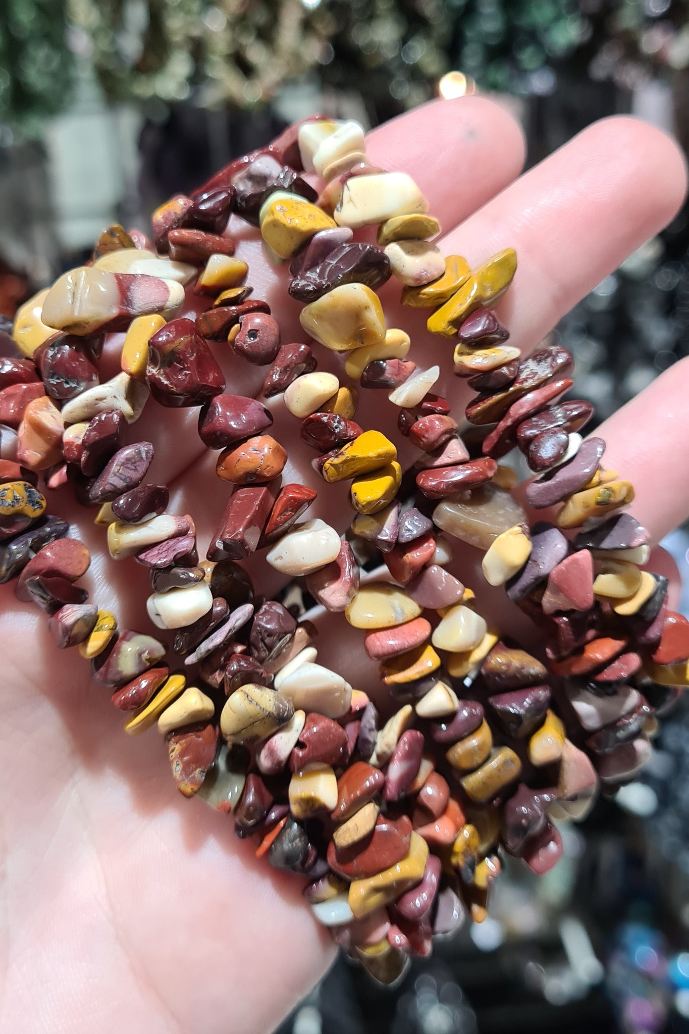 Mookaite Chip Bracelets